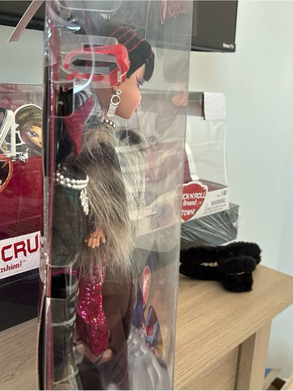 Tiana Fashion Doll — Pink & Black Glam Outfit